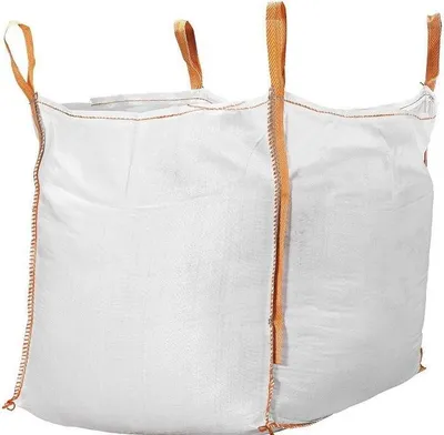 Produktbild von 10x 1t Big Bag 80x80x80cm | Big Bag oben offen |FIBC 1000kg Standard Hebeschlaufen
