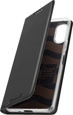 Produktbild von Dux Ducis Skin Pro Hülle für Sony Xperia 10 VI mit Flip und Kartenfach - Schwarz
