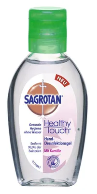 Produktbild von Sagrotan Hand Desinfektionsgel mit Kamille für Unterwegs 50ml