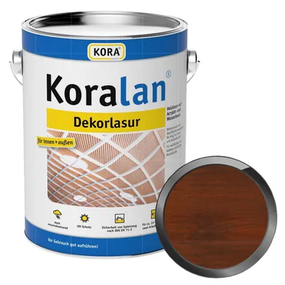 Produktbild von KORA Koralan Dekorlasur 2.5 Liter Palisander