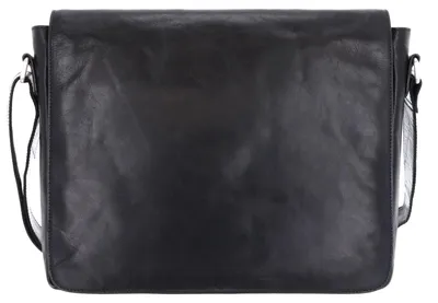 Imagen del producto de LEONHARD HEYDEN Cuero bolso bandolera bolsa de ordenador portátil con compartimento para ordenador portátil Cambridge Umhängetasche 5255 Schwarz