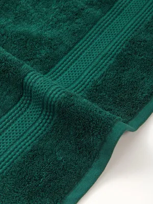 Produktbild von Handtuch 30 x 50 cm aus ägyptischer Baumwolle, Flaschengrün, 600 g/m²