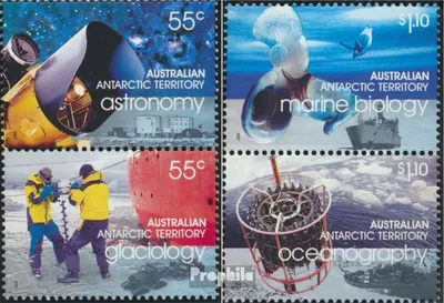 Produktbild von Briefmarken Austral. Gebiete Antarktis 2008 Mi 173-176 Paare (kompl.Ausg.) postfrisch Polarjahr