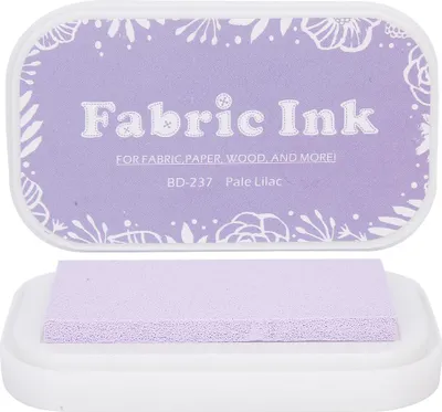 Image de AKLOSIPY Tampon encreur multicolore vintage -éponge-chevalet avec couleurs vives pour plusieurs surfaces (BD-237 LILAC)
