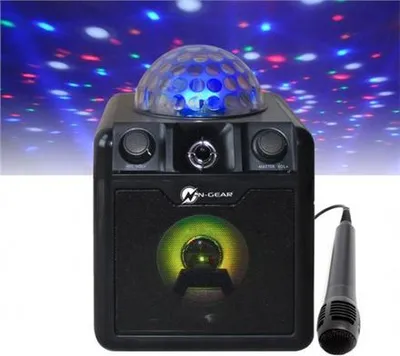 Obrázek produktu pro N-Gear DISCO410 N-Gear Bluetooth Speaker Disco Block 410 Mikrofon schwarz