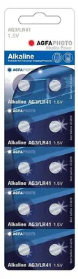Obrázok produktu pre AgfaPhoto 150-805542 Domáca batéria Jednorazová alkalická batéria LR41