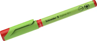Image de Schneider - Fineliner Topliner 911 0,4 mm rouge | 10 pièces