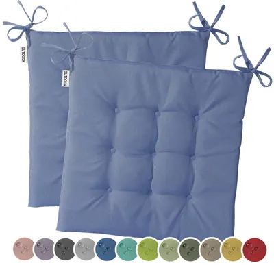 Produktbild von Set von 2 Wasserabweisenden Gartenkissen 40 x 40 cm