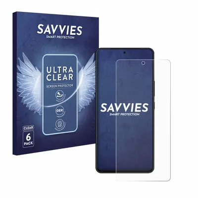 Produktbild von 6x Für ASUS ROG Phone 8 Pro Schutzfolie Savvies Displayschutz Display Schutz Folie Klar Transparent