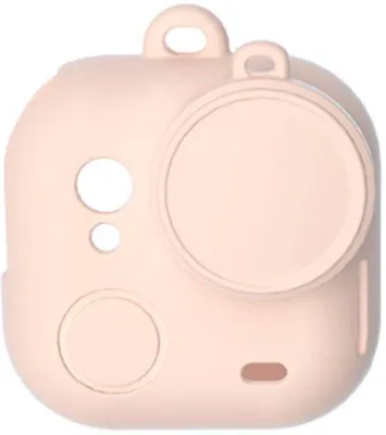Immagine prodotto di Protezione antiurto in silicone per fotocamera da pollice, custodia protettiva rossa, compatibile con gli accessori per fotocamera InstaGO Ultra