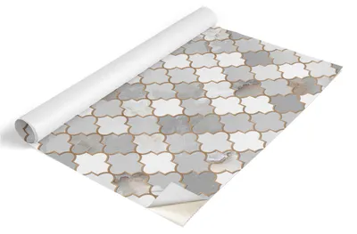Produktbild von Tulup Möbelfolie - Klebefolie Möbel - Selbstklebende Folie 100x50 cm - Möbelfolie Schrank - Folie für Möbel - Möbelfolie Küche - Wasserdicht - Abwaschbar - Selbstklebend - Luftblasenfrei - Mosaikmuster