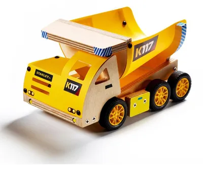 Obrázek produktu pro Stanley Jr. OK006-SY Stavebnice, nákladní auto, dřevo