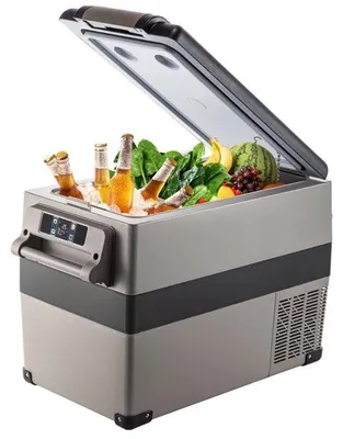 Image de Glacière électrique pour voiture 12 V, 45 L, 69 x 34 x 45 cm