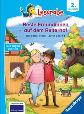 Produktbild von Ravensburger Buch Erstlesetitel Leserabe 2. Lesestufe Beste Freundinnen auf dem Reiterhof 46205