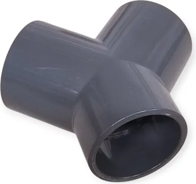 Produktbild von Cepex PVC Y-Stück 63 mm PN16 für Teich und Poolbau