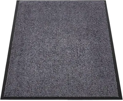 Produktbild von andiamo Fußmatte Super Wash and Clean anthrazit uni 90 x 150 cm