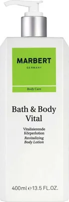 Produktbild von MARBERT Bath & Body Vital, Lotion, Frauen, Feuchtigkeitsspendend, Universal, 400 ml, Pumpenflasche