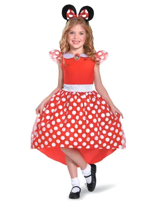 Produktbild von Disney's Minnie Maus Kleid für Mädchen Kindergröße: 98-104