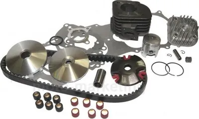 Produktbild von 70ccm Tuning Zylinder KIT Kopf KEILRIEMEN Set für Explorer Kallio 50 Zylinderkit