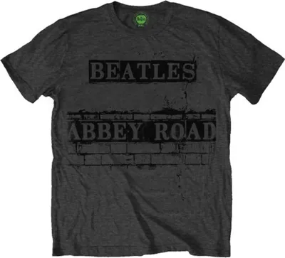 Produktbild von The Beatles Abbey Road Sign Grey L T-Shirt