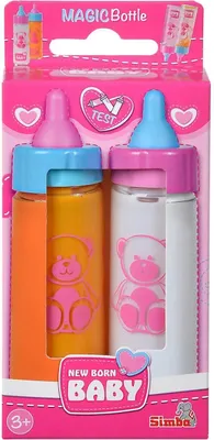 Zdjęcie produktu dla Simba Toys 105560011, Butelka i smoczek dla lalki, 3 lat(a)