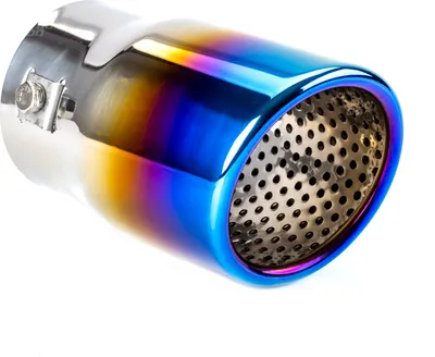 Immagine prodotto di Punta del silenziatore di scarico in acciaio inox MT 017BLC licenziato AMIO-02197