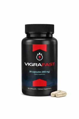 Produktbild von VigraFast – Kapseln zur Unterstützung von Vitalität & allgemeinem Wohlbefinden für Männer - 30 Kapseln
