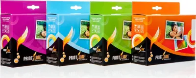 Produktbild von DRUCKLINIE Multipack Kompatibel mit Brother LC-1100 / MFC-6490CW, DCP-385C/1 x...