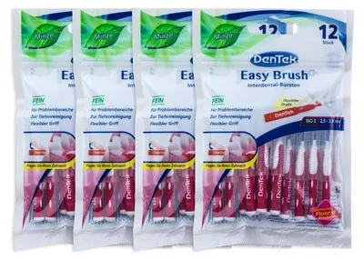 Image de Lot de 4 brosses interdentaires pour les espaces étroits