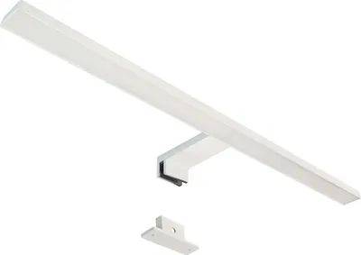 Produktbild von Maxkomfort LED Spiegelleuchte Badleuchte Schminklicht Aufbauleuchte Schrankleuchte in weiß eckig neutralweiß 8W IP44