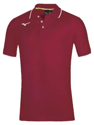 Produktbild von Mizuno Unisex Team Polo - 32EA7041V 8774874, Farbe:Dunkelrot, Textil:XL