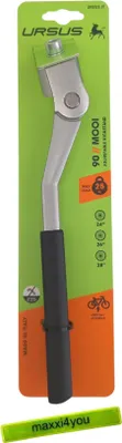 Produktbild von Fahrrad Seitenständer Ursus "Mooi" - Silber inkl. maxxi4you Reflexband