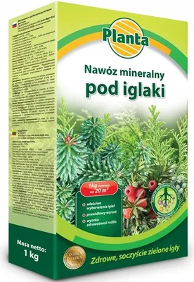 Zdjęcie produktu dla Nawóz Pod Iglaki Wieloskładnikowy Planta Granulat 1 Kg