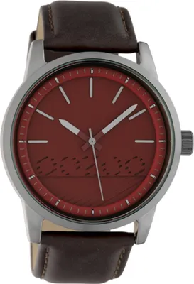 Produktbild von Oozoo Armbanduhr braun Leder Timepieces Damen Analog-Quarzuhr UOC10306