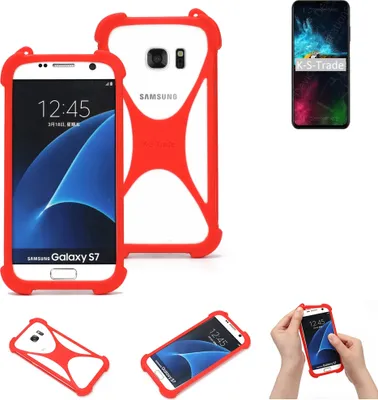 Produktbild von K-S-Trade Handy-Hülle kompatibel mit Ulefone Note 12 Schutz-Hülle Bumper Silikon Schutz Hülle Cover Case Silikoncase Silikonbumper TPU Softcase