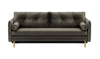 Produktbild von Schlafsofa Darnet mit Stauraum - anthrazit - Velluto 19