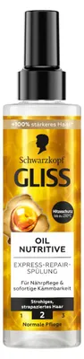 Produktbild von Gliss Kur Oil Nutritive Express-Repair-Spülung 200ml 6er Packung