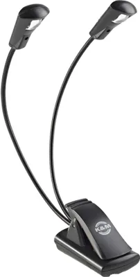 Produktbild von K&M 12243 Notenpultleuchte Double LED FlexLight