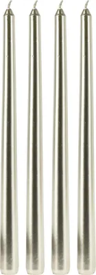 Zdjęcie produktu dla Metaliczne świece stołowe, 30 cm