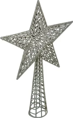 Image de Étoile scintillante, h. 38 cm, argentée - Feeric Lights & Christmas