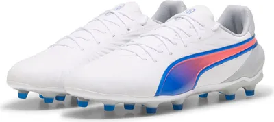 Produktbild von Puma Herren Fussballschuhe King Match FG/AG - 107863, Farbe:Weiß, Herren Schuhe:46