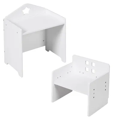 Produktbild von Kinderstuhlset mit Tisch und Stuhl im Sternendesign