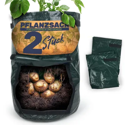 Produktbild von Pflanzsack für Garten Gemüse, Menge:2