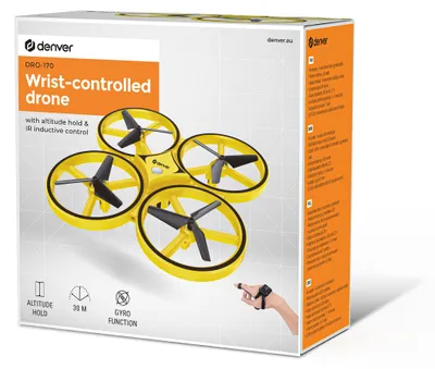 Zdjęcie produktu dla Dron Denver DRO-170 2.4Ghz 4-kanałowy 6-osiowy z żyroskopem