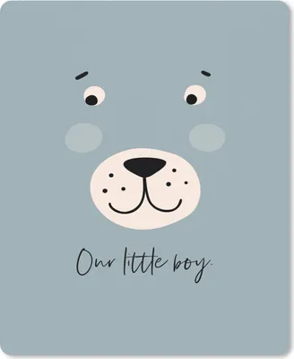 Produktbild von MuchoWow® Mauspad Mousepad Zitate - Baby - Unser kleiner Junge - Sprichwörter - Kinder - Jungen 30x40 cm - Mousepads - Maus Mat - Pad - Mausunterlage - Mausmatten