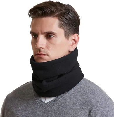 Zdjęcie produktu dla Szalik biegowy uni , termiczne fleece, wiatroszczelny, do aktywności na świeżym powietrzu