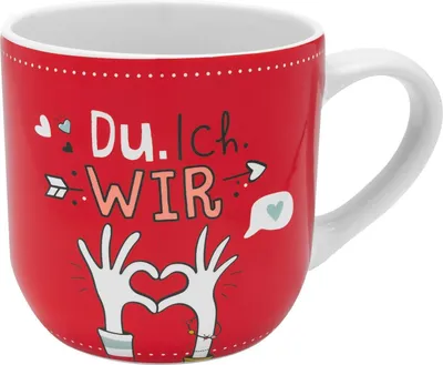 Produktbild von H:)PPYlife Tasse groß Motiv "Du. Ich. Wir."
