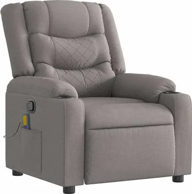Produktbild von Massagesessel Taupe Stoff