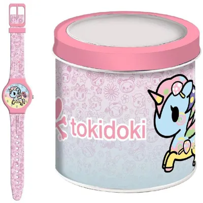 Obrázok produktu pre Kreslené hodiny Kid Model Tokidoki Unicorn - plechová krabička 470315