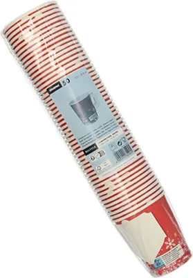 Produktbild von Trinkbecher mit Henkel, Pappe 0,2 l Ø 8 cm · 9,3 cm "Winter Time"